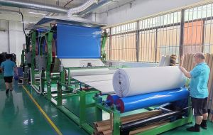 无纺布在生产过程中没有其他粘附的加工工艺